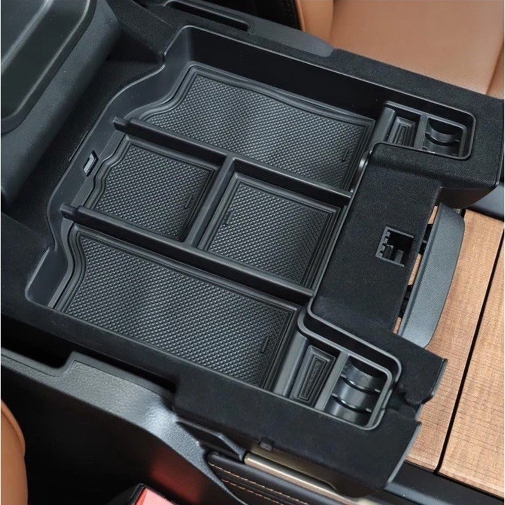 Center Console Organizer Tray Unisex Black Ram Truck Insert 2019-2026 OS